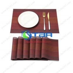 Tấm lót Chén đĩa bàn tiệc chữ nhật cao cấp cho gia đình TL013
