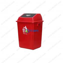 Thùng rác cho nhà hàng 25L (20L)cao cấp màu Đỏ