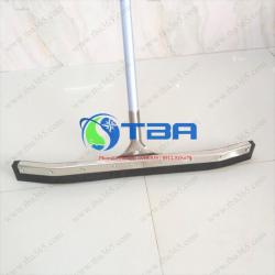Cây gạt sàn Inox lưỡi cao su kép 55cm kiểu cong