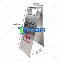 Bảng cảnh báo chữ A inox cao cấp Á Châu