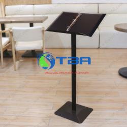 Bảng menu cao cấp màu đen cho nhà hàng, khách sạn