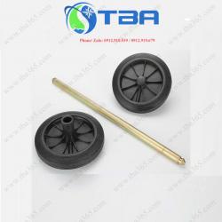 Trục bánh xe thay thế cho thùng rác công nghiệp 120L