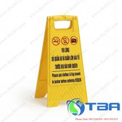 Bảng nhựa chữ A Á Châu làm nội dung THEO YÊU CẦU