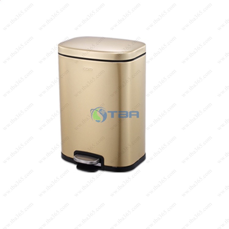 Thùng rác inox mạ vàng cao cấp CCKO