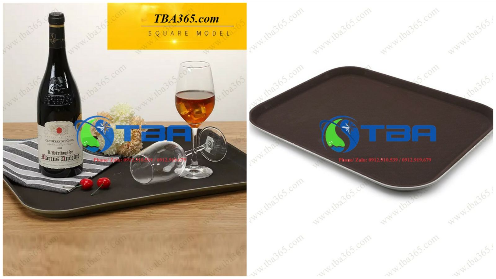 Khay chống trượt cao cấp Á Châu cho nhà hàng