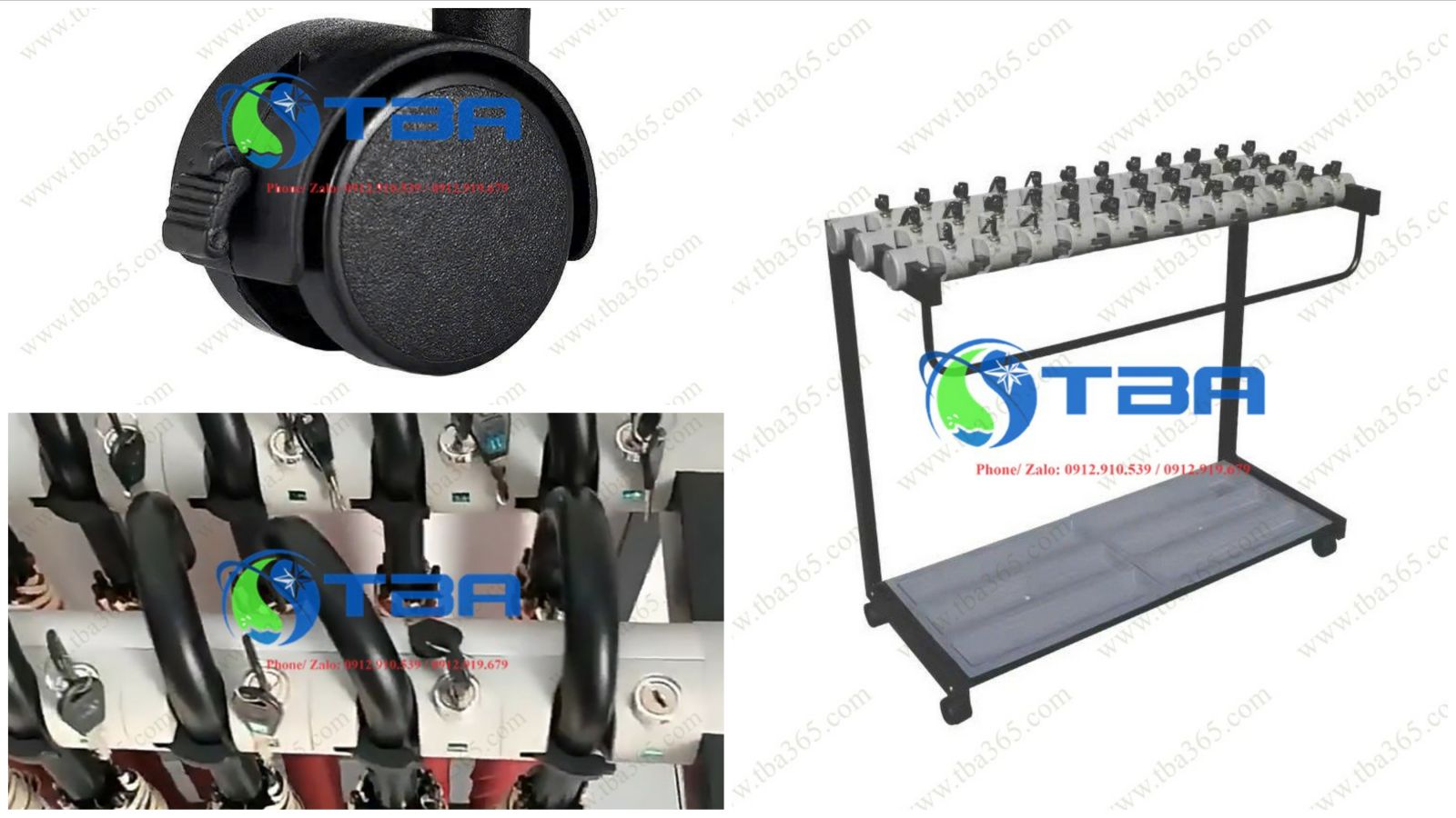 Kệ dù 36 ô cao cấp Á Châu cho nhà hàng, khách sạn