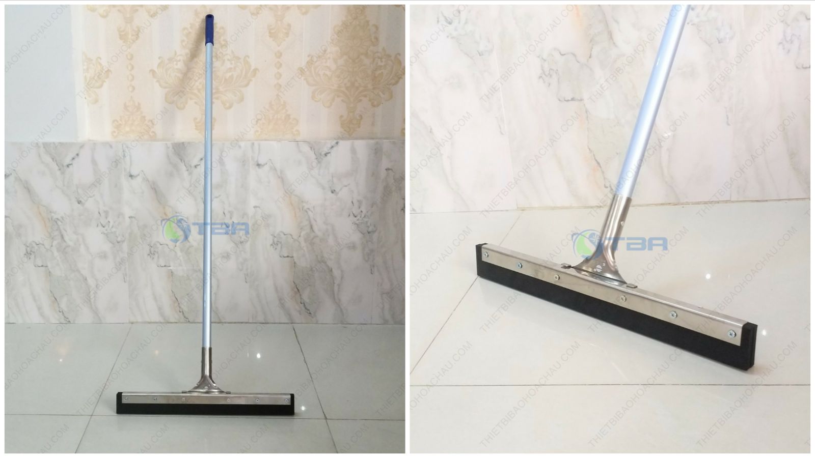 Cây gạt sàn nước cao cấp lưỡi kép 45cm Á Châu 