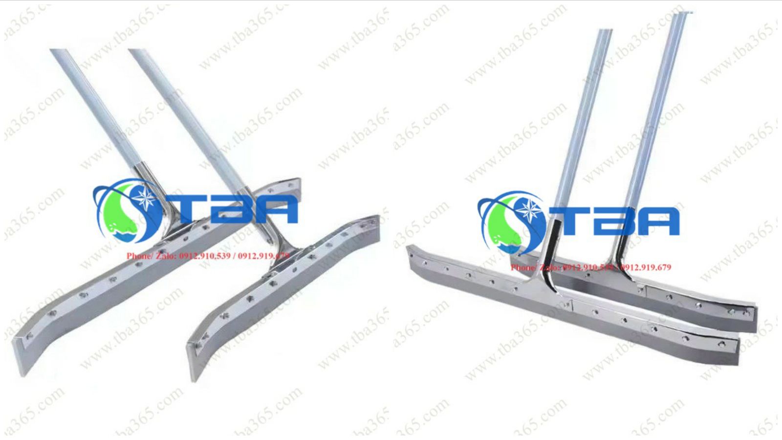 Cây gạt nước sàn đầu cong 55cm chuyên dùng nhà hàng, khách sạn cao cấp