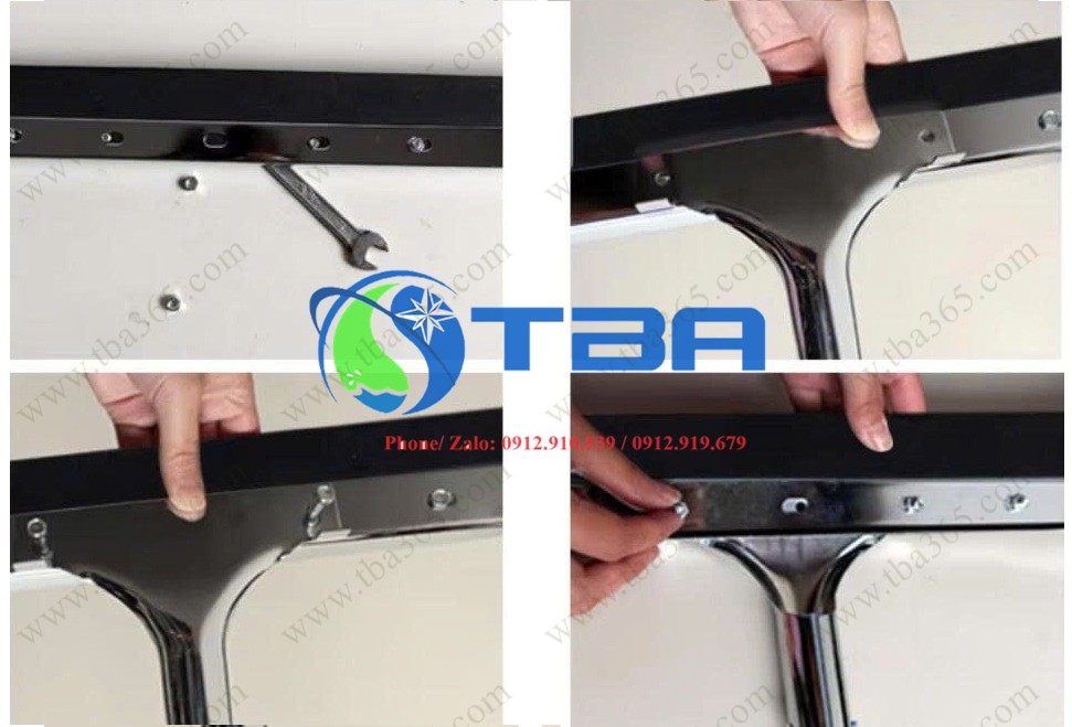 Cây gạt nước sàn inox Á Châu dễ dàng sử dụng