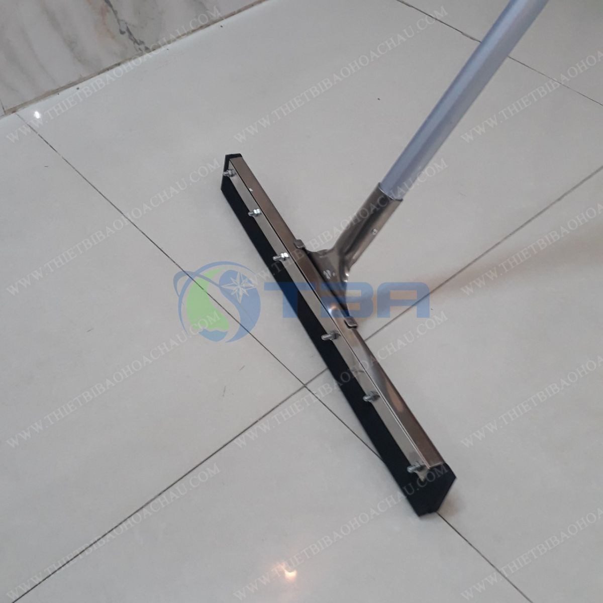 Cây gạt nước sàn đầu inox Á CHÂU